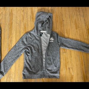 Pepper grey roots kids XL sweater - brand new!!